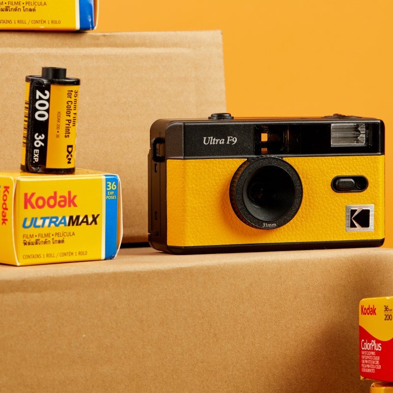 Kodak Ultra F9 (Yellow) Reusable 35mm Camera