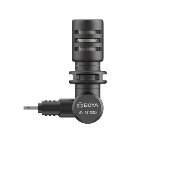 BOYA BY-M100D Plug & Play Microphone (Lightning) for iOS Devices