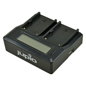 Jupio Dedicated Duo Charger with LCD for Sony BP-U Series Batteries