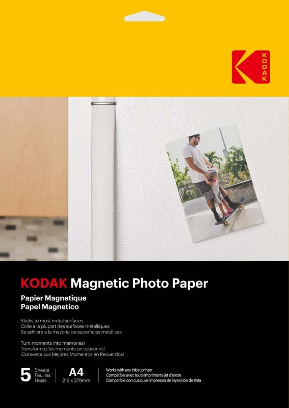 Kodak Magnetic Photo Paper - A4