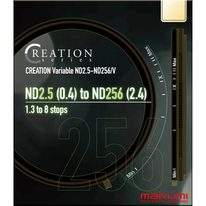 Marumi 82mm CREATION Variable ND2.5-256 Video filter