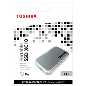 Toshiba Portable SSD XC10 1TB Hard Drive