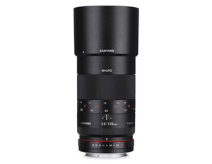 100mm F2.8 Macro Samyang Lens For Fujifilm X