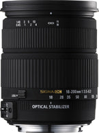 Sigma 18-200Mm F3.5-6.3 Dc Os Macro Contemporary Lens For Canon