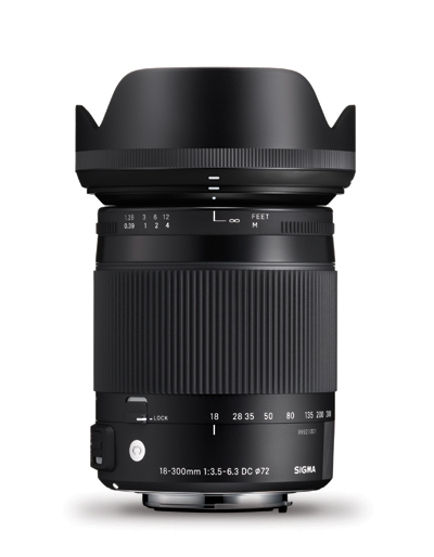 Sigma 18-300Mm F3.5-6.3 Dc Macro Os Hsm Contemporary Lens For Nikon