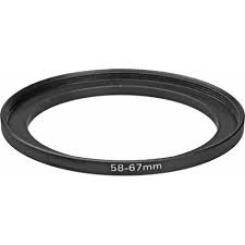 58-67Mm Step Up Stepping Ring