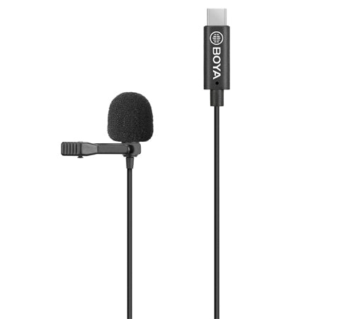 Boya By-M3-Op Clip-On Digital Lavalier Microphone For Dji Osmo™ Pocket & Gopro-Style Action Cameras
