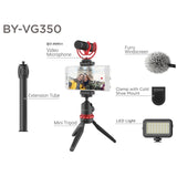Boya Vlogging Kit By-Vg350 With Webcam