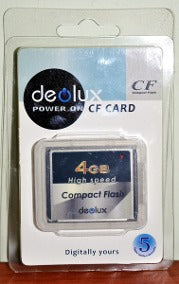 Compact Flash Card 8G (Deolux)
