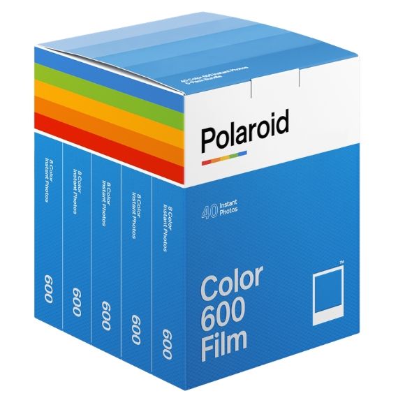 Polaroid 600 Instant Colour Film 5 Pack (40 shots)