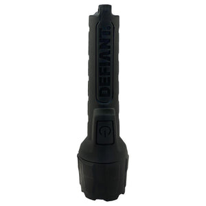 Defiant 80 Lumen Rubber LED Torch with Duracell Batteries