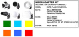 Falcon Eyes 7 Piece Flash Diffuser Kit