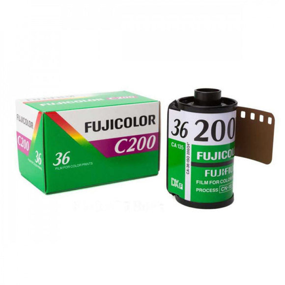 Fujifilm 135 Fujicolor C200 Ec 36 Exp Single Film