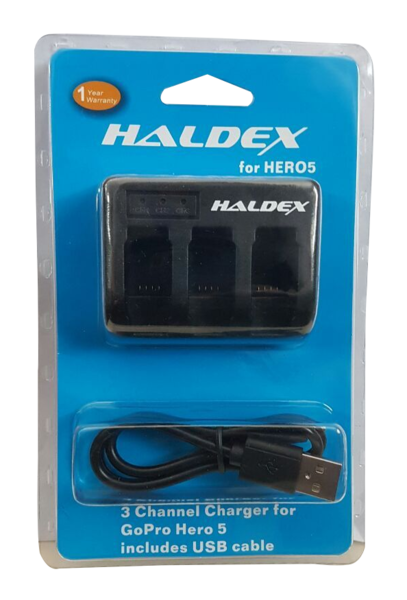 Gopro Hero 5 Triple Charger (Haldex Replacement Brand)