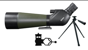 Gerber 20-60x80mm Spotting Scope with Smart Phone Adapter and Table Tripod