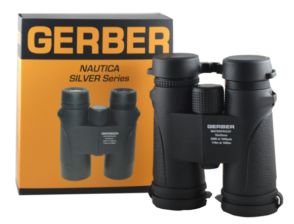 Gerber Nautica 10X42 Silver Binoculars