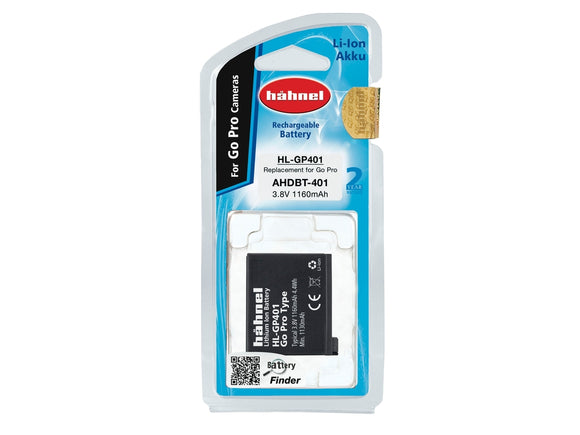 Gopro Hero 4 Ahdbt-401 Battery (Hahnel Replacement)