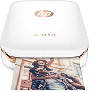 Hp Sprocket White/Luna - Compatible With Hp Zink 2X3 Media