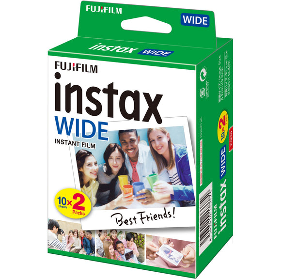 Instax Wide Fuji Instant Film - Pack Of 20 Shots