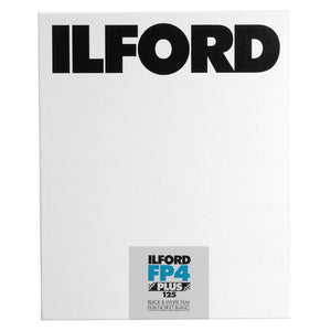 Ilford FP4 Plus ISO 125 5"X7" 25 Sheets Black & White Film