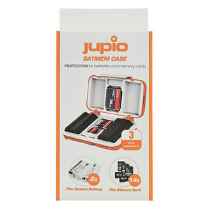 Jupio Hard Case For 2 Batteries And Up To 14 Memory Cards