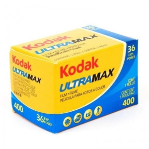 Kodak 400Asa Ultramax 35Mm 36 Exposure Colour Film