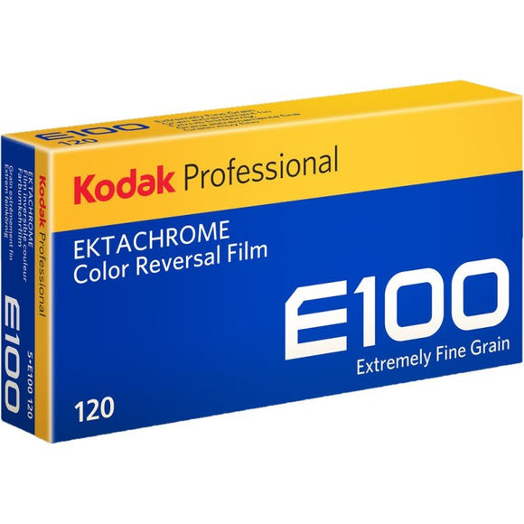 Kodak Ektachrome E100 Color Reversal Film (120 Roll Film 5-Pack)