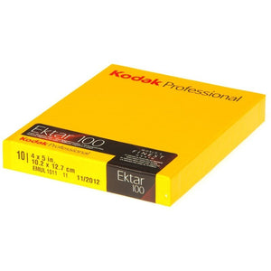 Kodak Ektar 100 Color Negative Sheet Film (4" X 5", 10 Sheets)