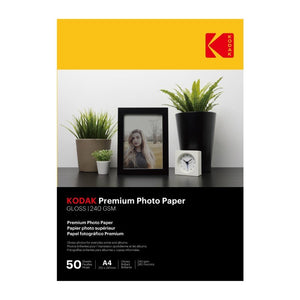 Kodak Photo Paper Gloss 240Gsm A4 50 Sheets