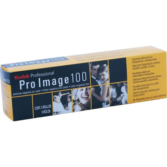 Kodak Pro Image 100Asa Color Negative Film 35Mm Roll Film 36 Exposures 5-Pack