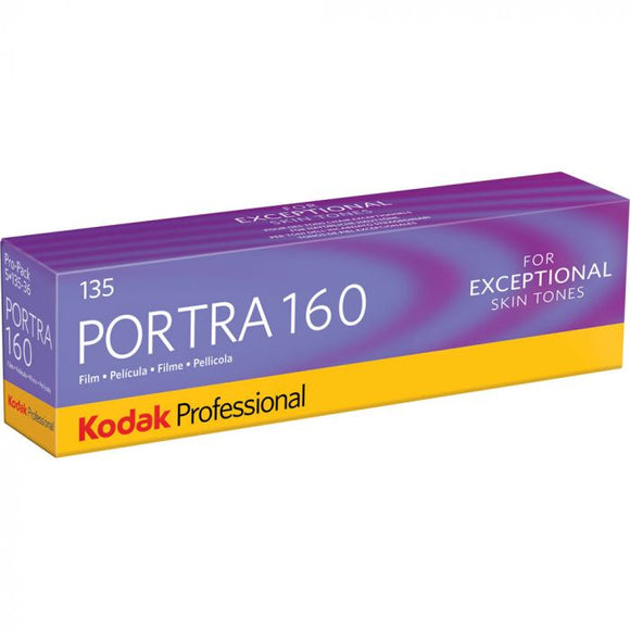 Kodak Professional Portra 160 Color Film 35mm 5 Roll Pro Pack