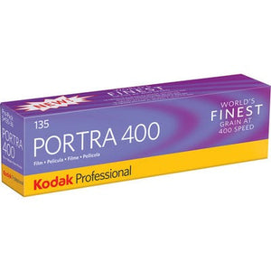 Kodak Professional Portra 400 Color Film 35mm 5 Roll Pro Pack