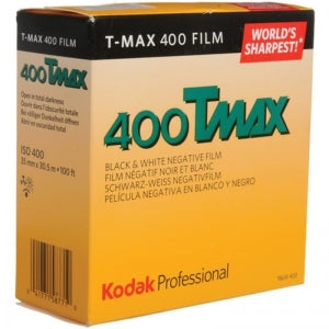 Kodak T-Max 400Asa B&W 35Mm Negative Film - 100' Bulk Roll