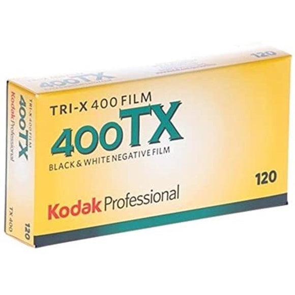 Kodak Tri-X 400Asa B&W Negative Film (120 Roll Film 5-Pack)