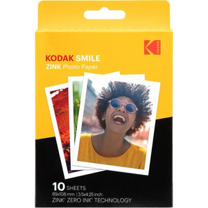 Kodak Zink Media 3X4" 10 Pack For Kodak Smile Cameras