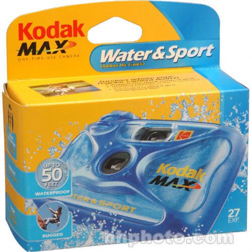 Kodak Water Sport 27 Exposure Single Use Camera