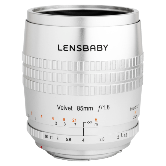 Lensbaby Velvet 85 Lens For Pentax K (Silver)