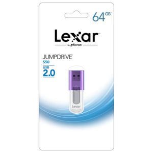 Lexar JumpDrive S50 64gb USB 2.0 Flash Drive