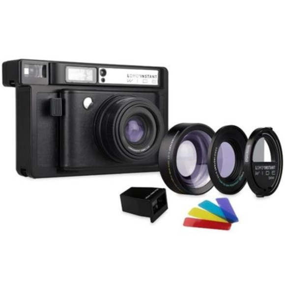 Lomography Lomo'Instant Wide Camera, 2 Lenses & Splitzer
