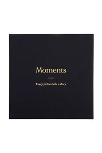 Moments Black Drymount Photo Album