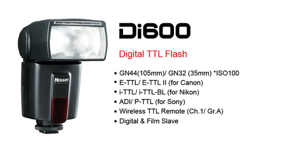 Nissin Di600 Flash For Nikon
