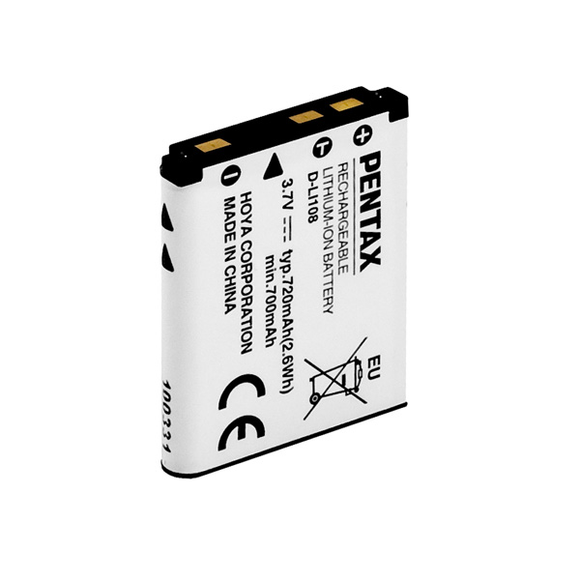 Pentax D-Li108 Li-Ion Battery - Genuine