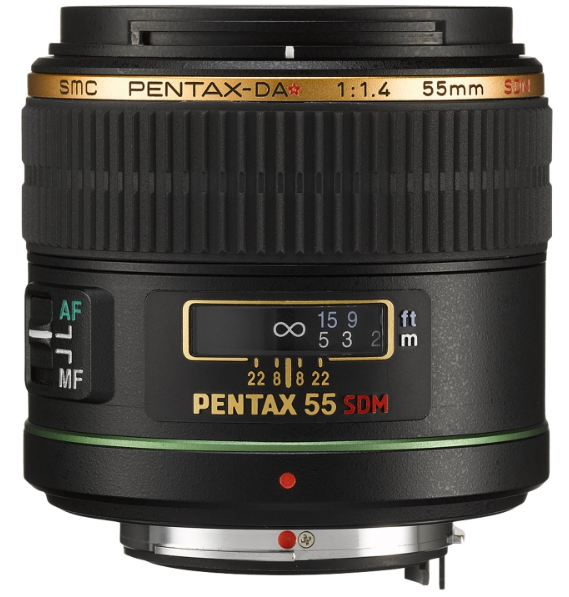 Pentax Da* 55Mm F1.4 Lens