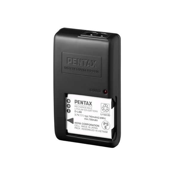 Pentax K-Bc88A Battery Charger For Pentax D-Li88 Battery