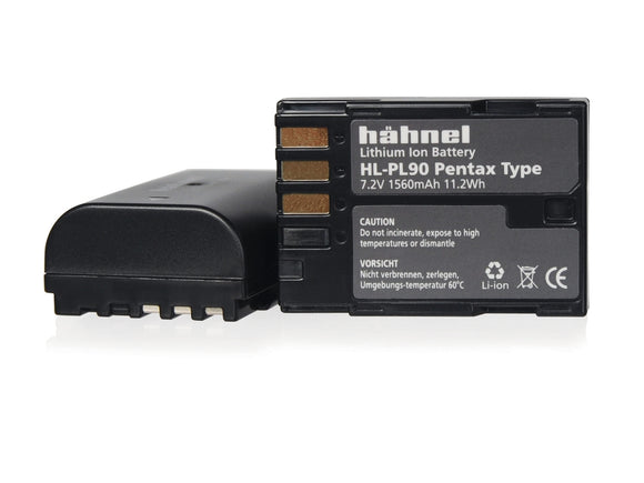 Pentax D-Li90 Battery - Hahnel Replacement