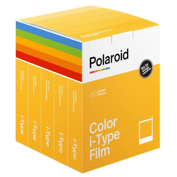 Polaroid I-Type Colour Instant Film - 5 Packs (40 Shots)