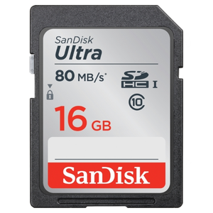 Memory Card Sd16Gb Sandisk Ultra 80Mb/S