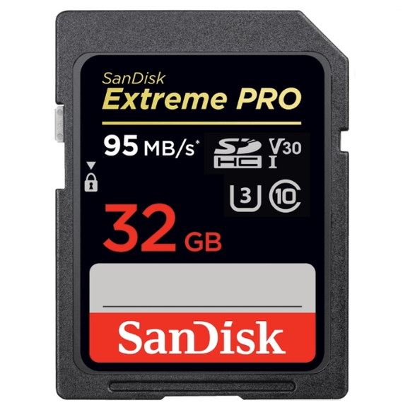 Memory Card Sd32Gb Sandisk Extreme Pro