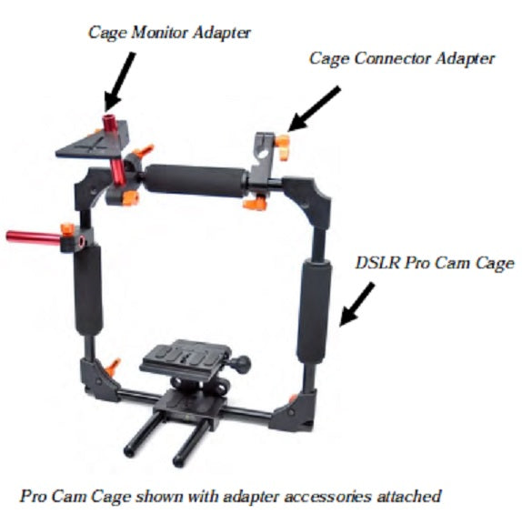 Sevenoak Dslr Pro Cam Cage Monitor Adapter