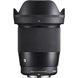 Sigma 16Mm F1.4 Dc Dn Contemporary Lens For Sony E-Mount